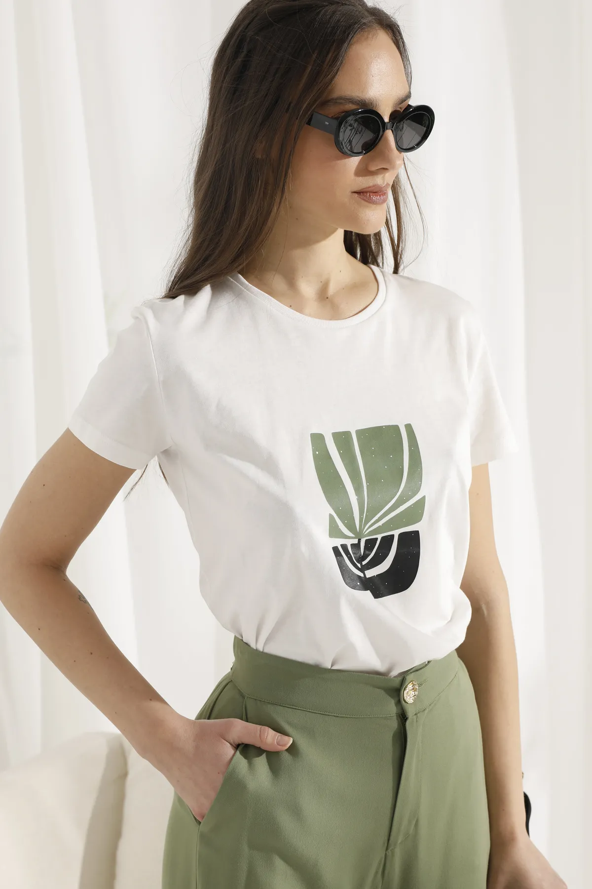 Majica sa grafičkim printom 