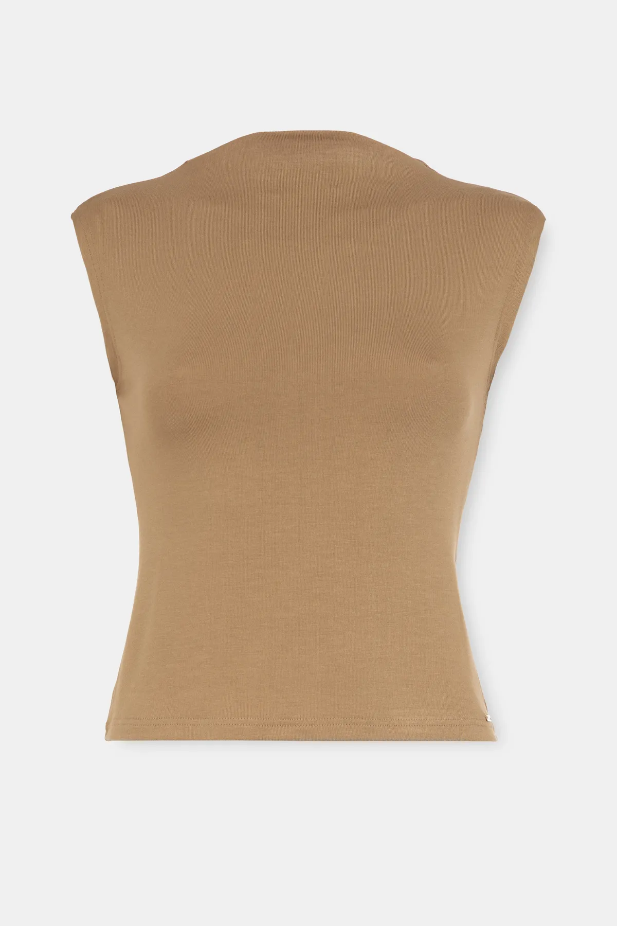 Minimalistička viskozna majica bez rukava 