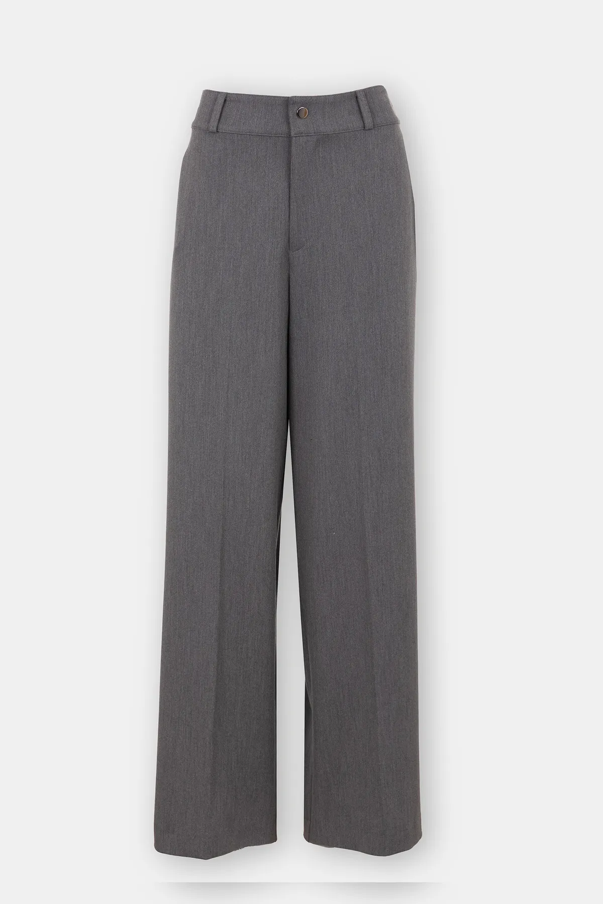 Pantalone širokih nogavica sa elastičnim pojasom