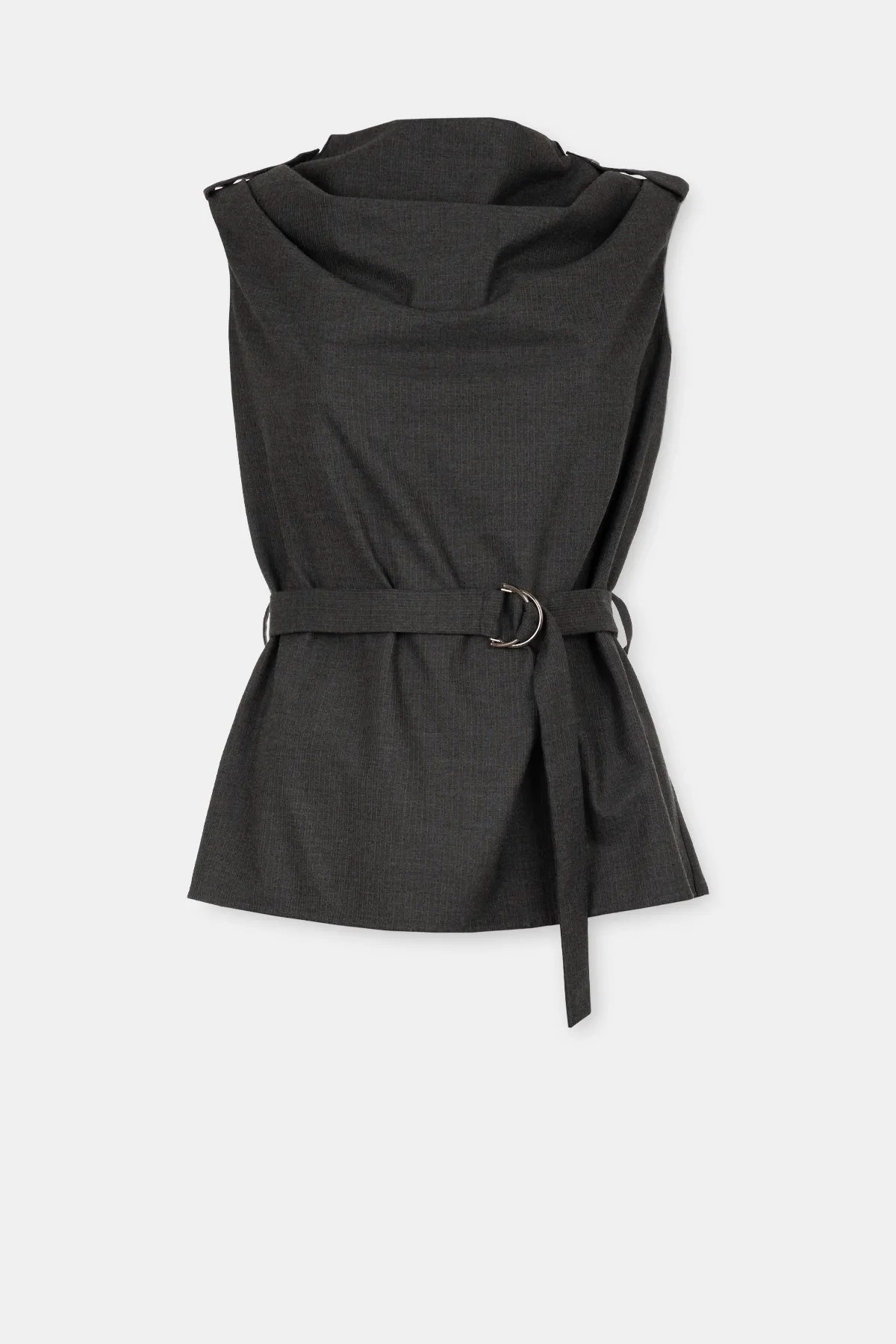 Bluza bez rukava sa kaišem