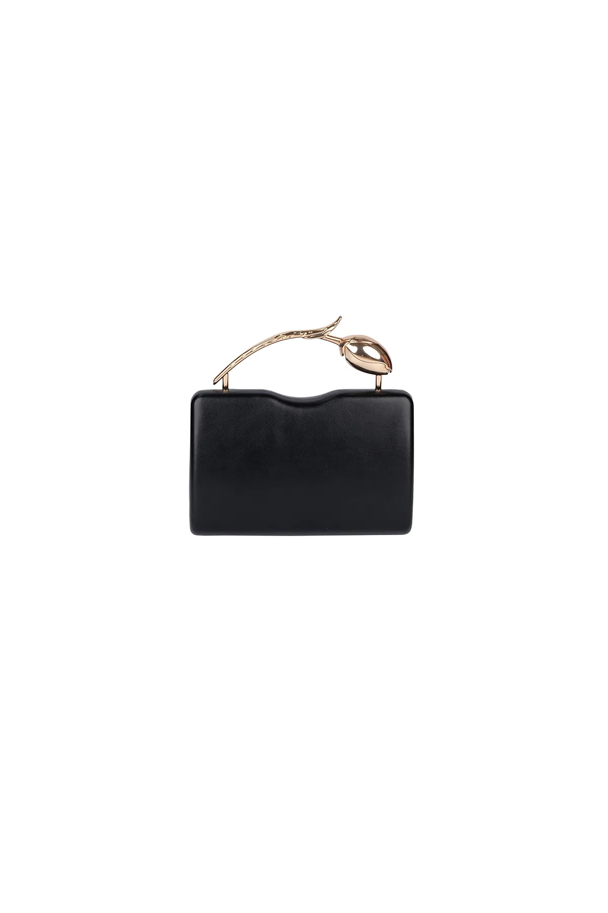 Clutch torbica sa metalnom ručkom