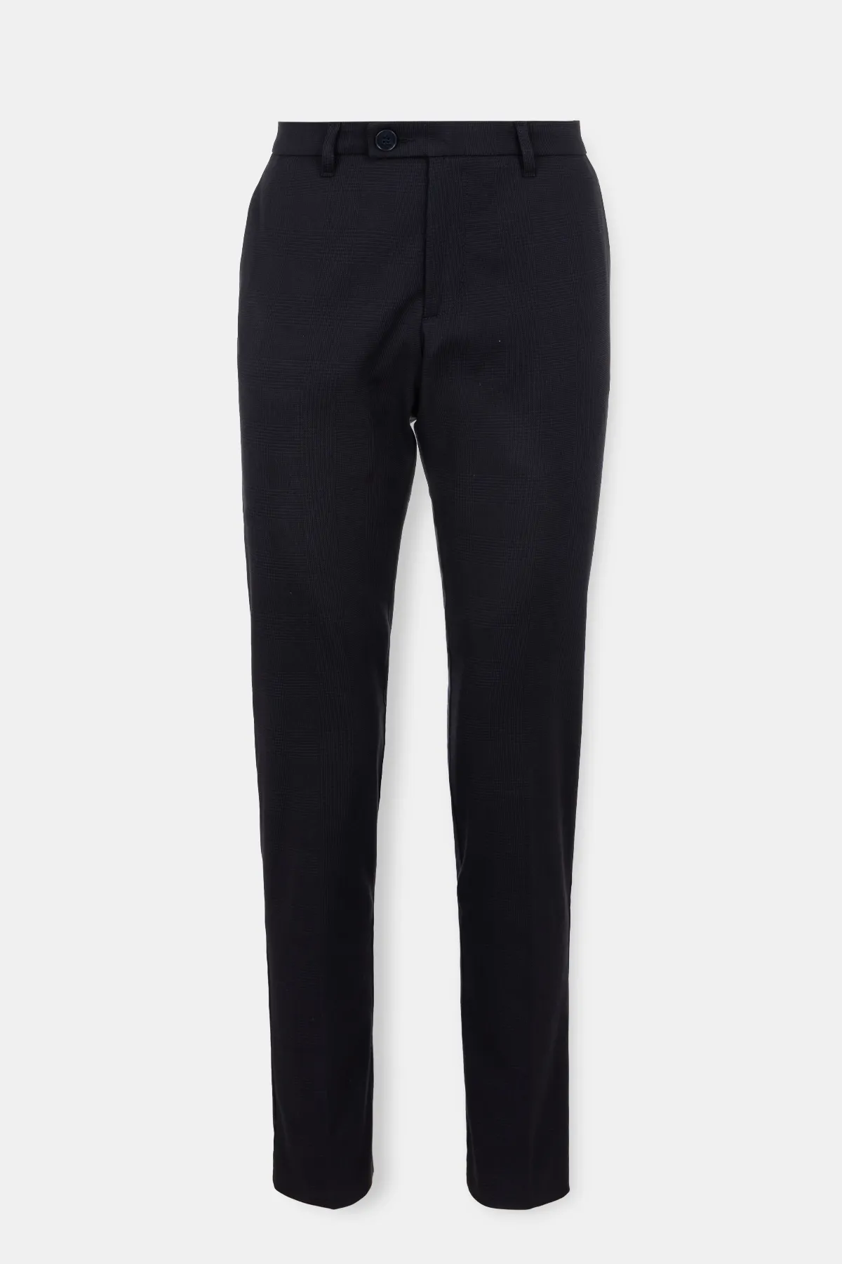 Muške elegantne pantalone u teget boji