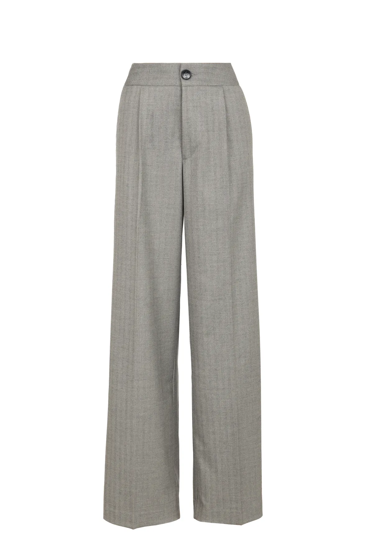 Ženske zvonaste pantalone u dezenu 