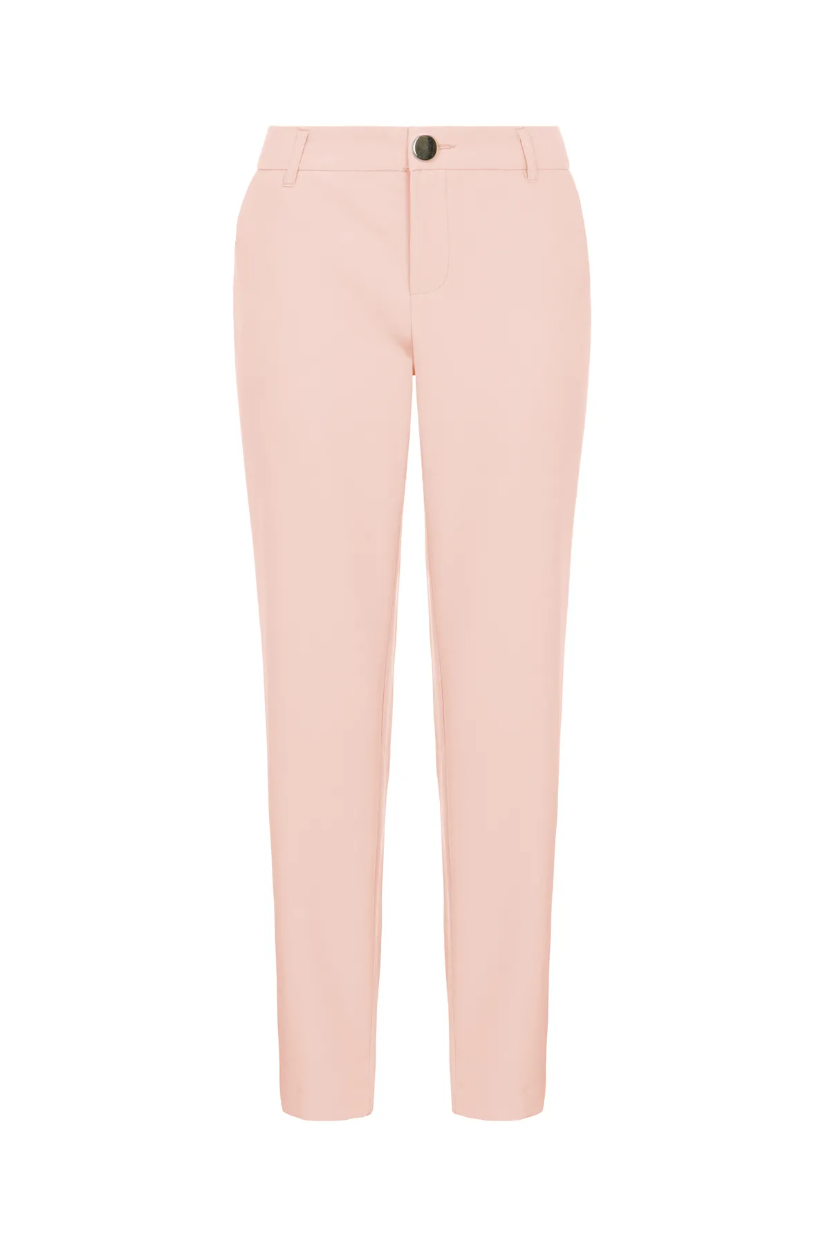 Pantalone ravnog kroja sa gajkama na pojasu