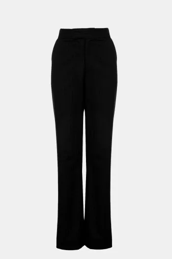 Pantalone širokih nogavica sa prugicama 