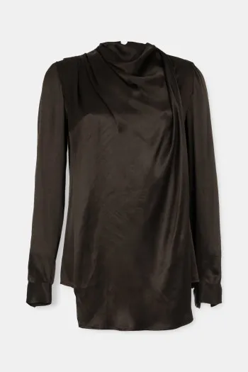 Elegantna bluza sa drapiranim detaljem 